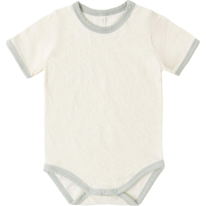 Rylee + Cru Ringer Bodysuit Seafoam
