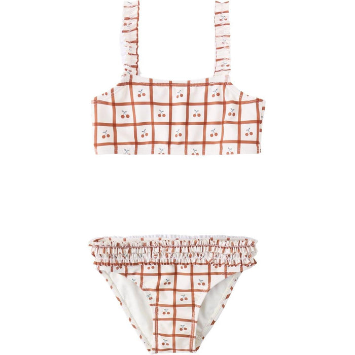 Rylee + Cru Rouched Bikini || Cherry Check