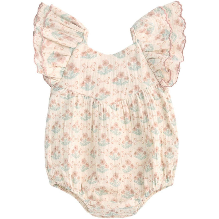 Rylee + Cru Roxy Romper Blossom