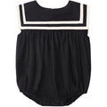 Rylee + Cru Sailor Romper || Black