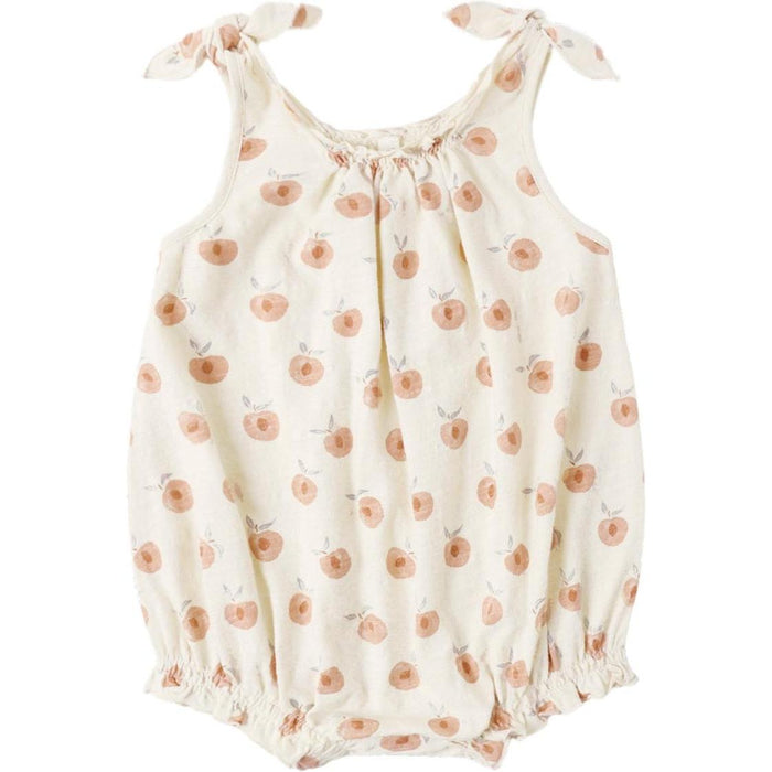 Rylee + Cru Shoulder Tie Bubble || Peaches