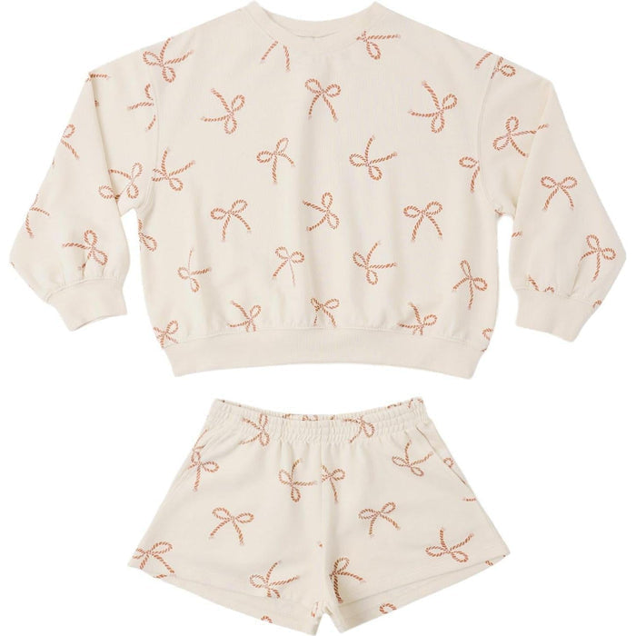 Rylee + Cru Summer Terry Set || Sailor Bows
