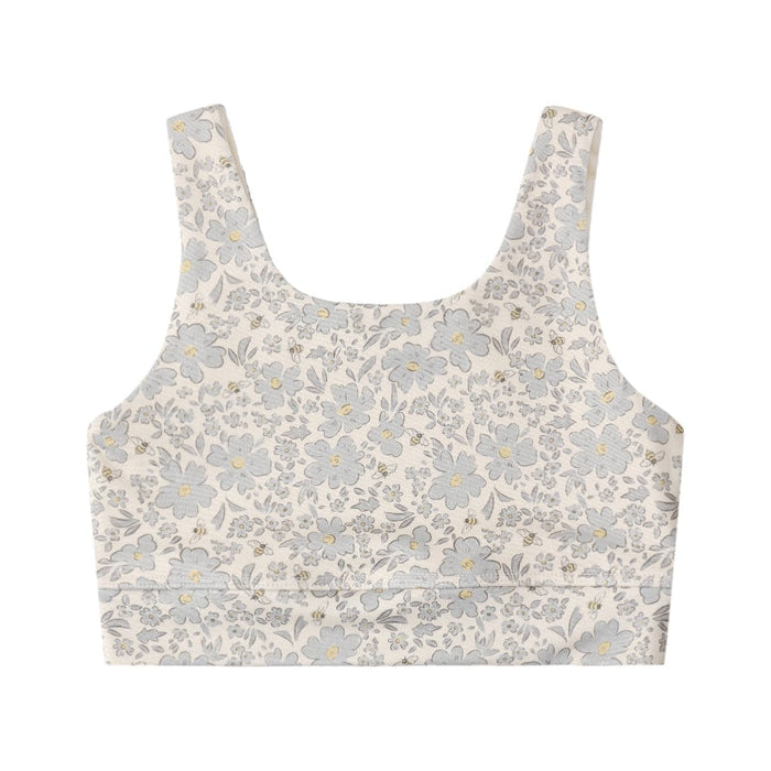Rylee + Cru Swift Sports Bra || Blue Meadow