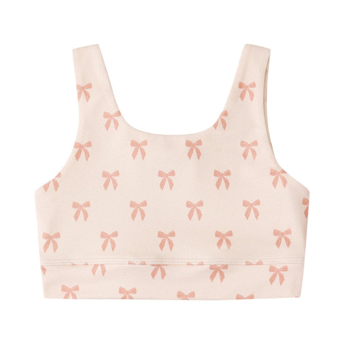 Rylee + Cru Swift Sports Bra || Bows