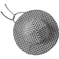 Rylee + Cru Swim Hat || Black Gingham