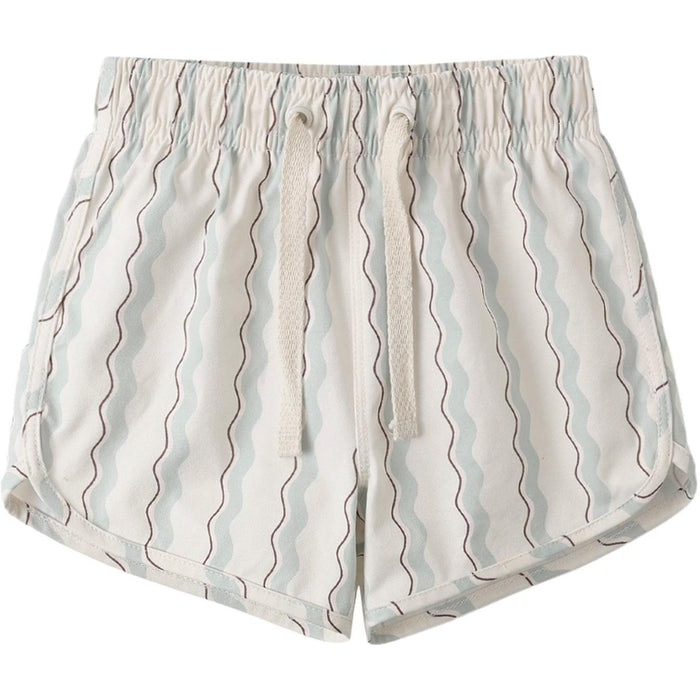 Rylee + Cru Swim Trunk Wave Stripe