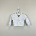 Sarah Louise White Cable Knit Cardigan 6 Months