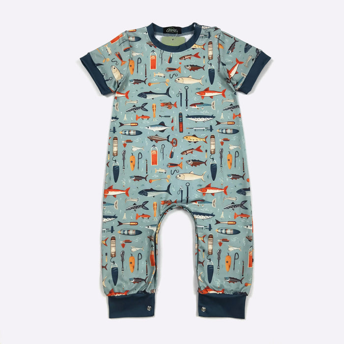 School of Fish Boy Romper