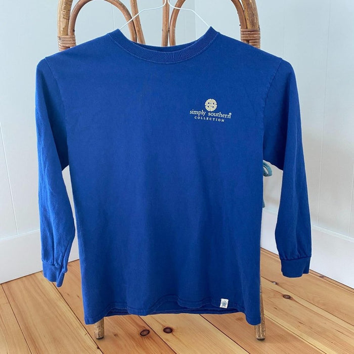 Simply Southern Pineapple Tee Girls Medium