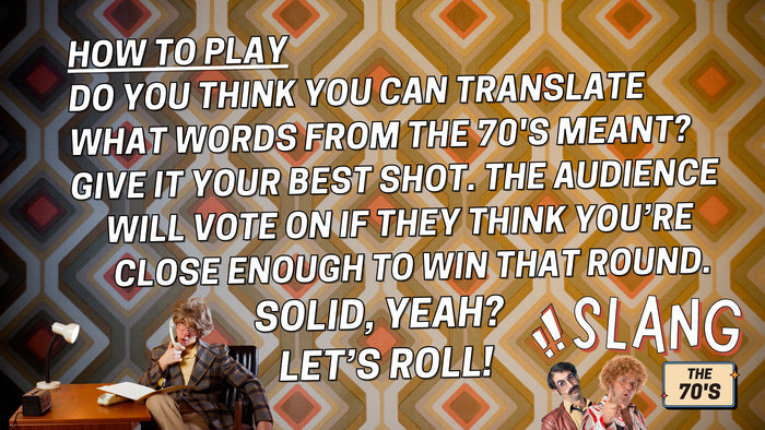 Slang: The 70s