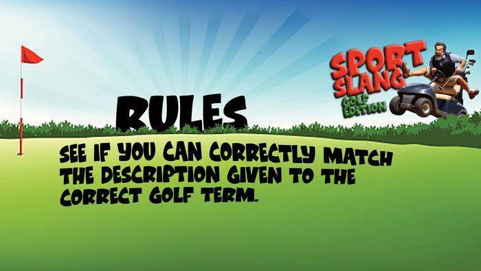 Sport Slang: Golf Edition