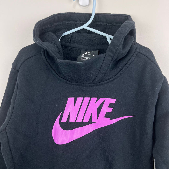 Nike Sportswear Club Fleece Big Kids' Pullover Hoodie Black Purple M