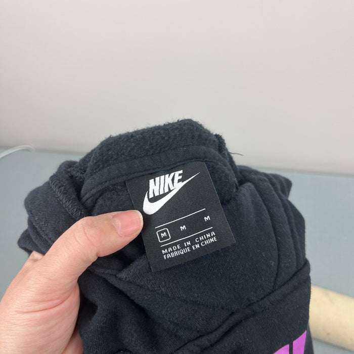 Nike Sportswear Club Fleece Big Kids' Pullover Hoodie Black Purple M