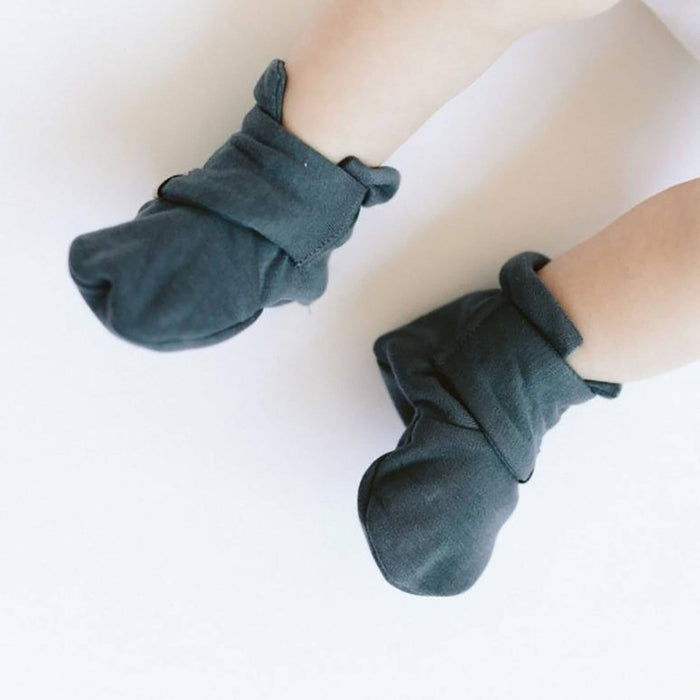 Stay On 2-Pack Baby Boots - Stripe Gray + Midnight