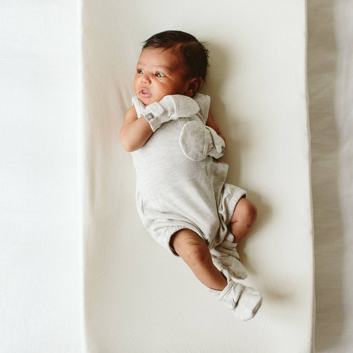 Stay On 2-Pack Baby Mitts - Many Moons + Storm Gray