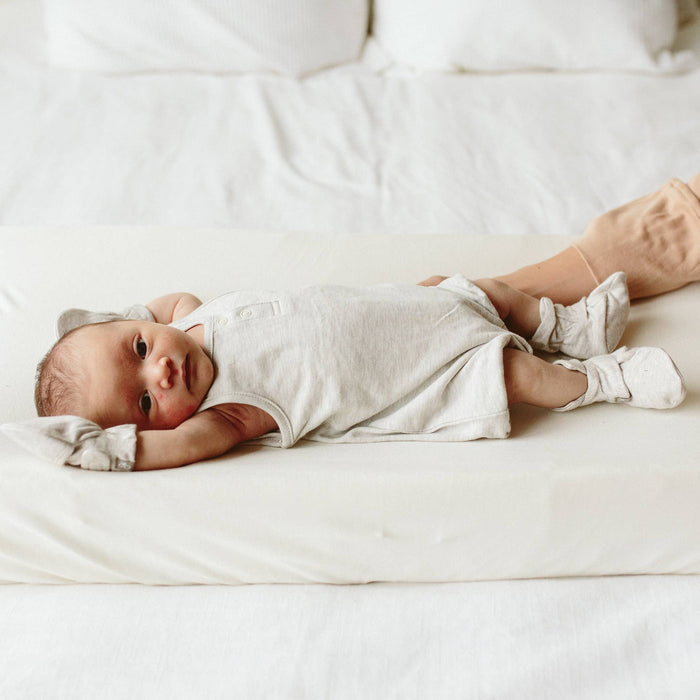 Stay On Baby Mitts - Storm Gray
