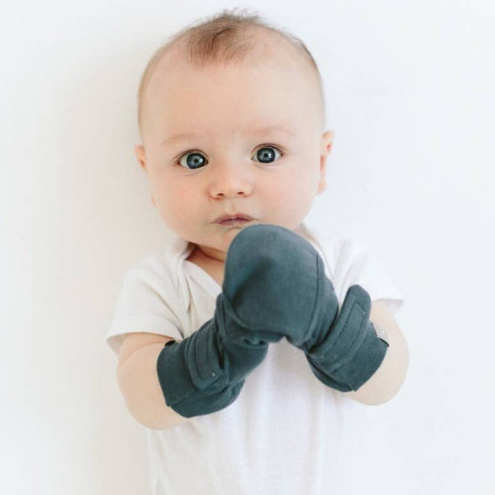 Stay On Baby Mitts & Boots Set - Midnight