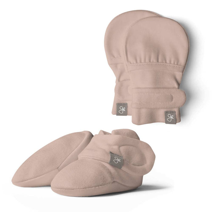 Stay On Baby Mitts & Boots Set - Rose