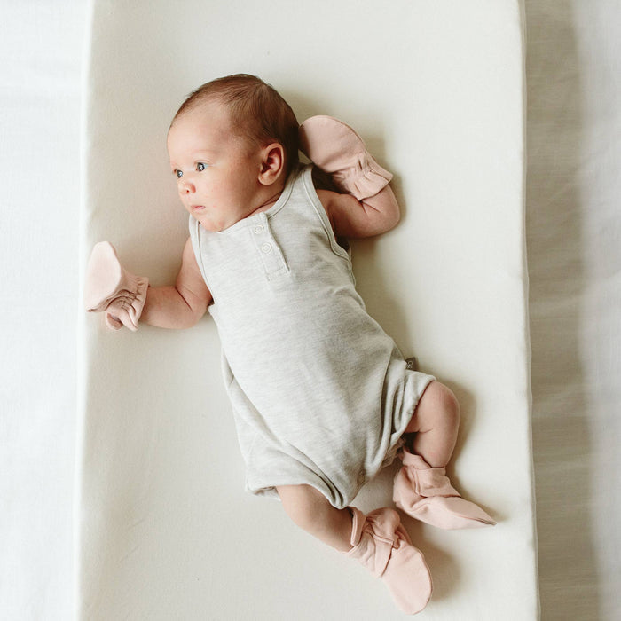 Stay On Baby Mitts & Boots Set - Rose