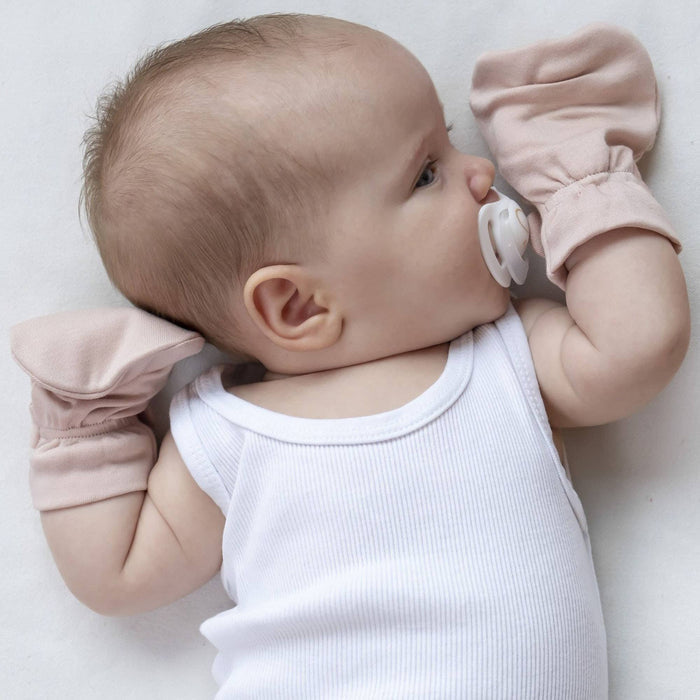 Stay On Baby Mitts & Boots Set - Rose