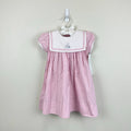 Strasburg Bunny Embroidered Square Collar Dress 18 Months NWT