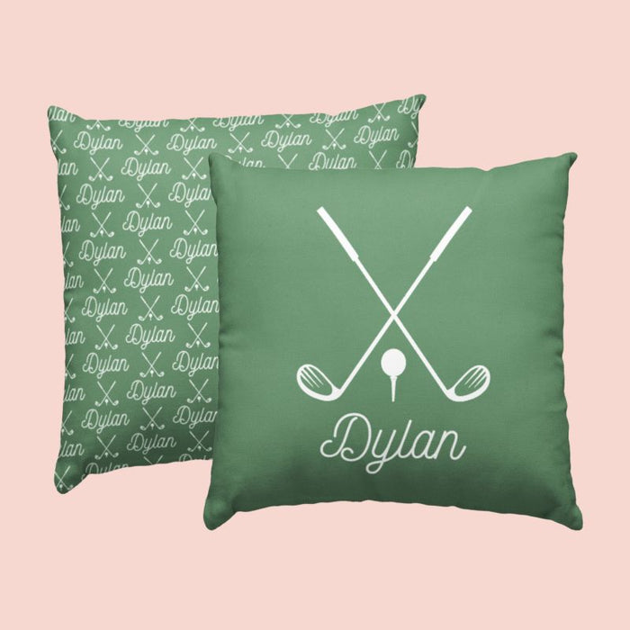 Sugar + Maple Custom Pillow | Centered Icon