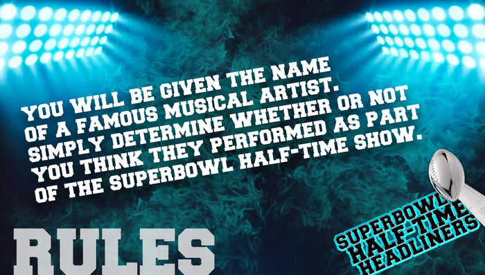 Superbowl Half-Time Headliners