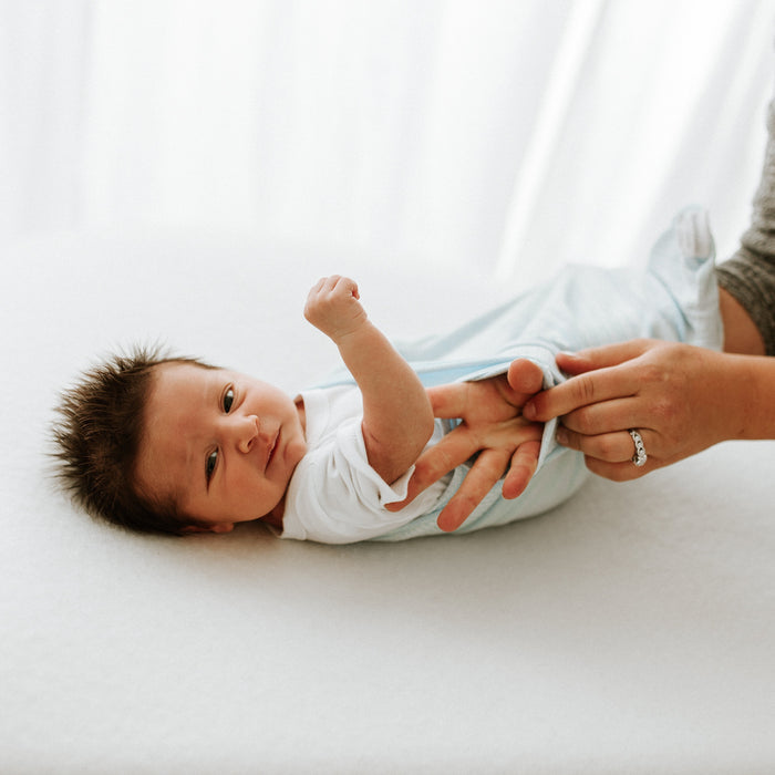 Swaddelini Blue Swaddle Sleep Sack