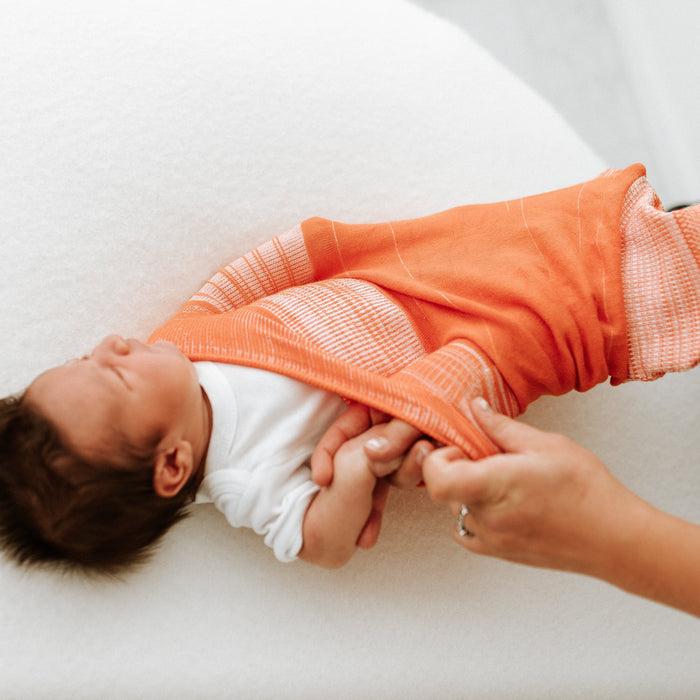 Swaddelini Orange Swaddle Sleep Sack