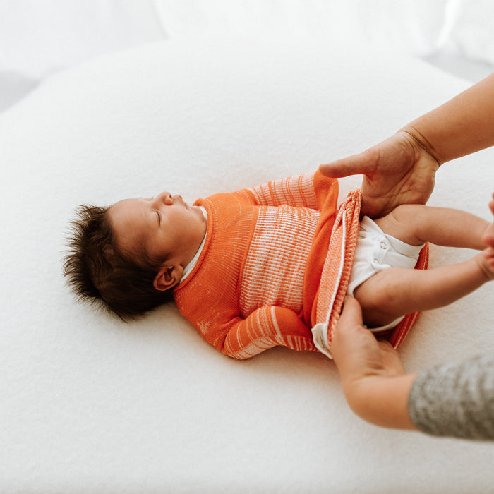 Swaddelini Orange Swaddle Sleep Sack