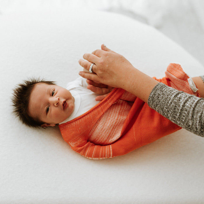 Swaddelini Orange Swaddle Sleep Sack