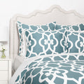 Teal Pacific Duvet Cover