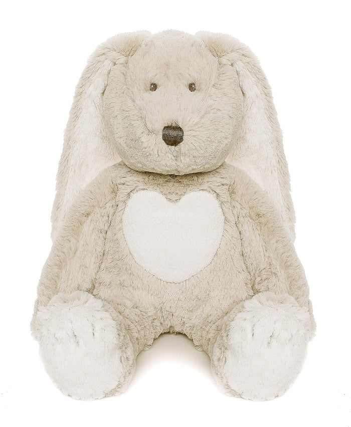 TEDDYKOMPANIET Large Teddy Cream Bunny Grey
