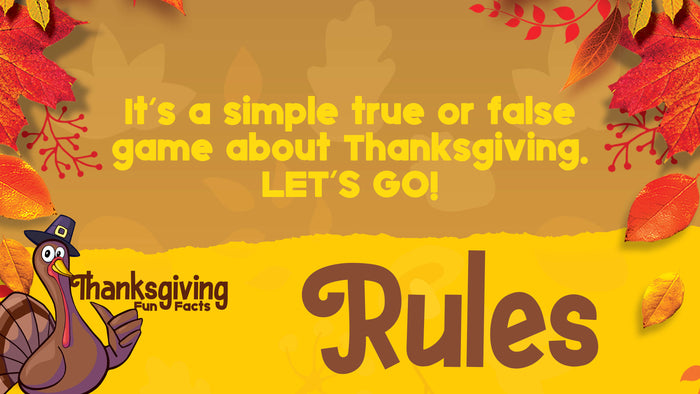 Thanksgiving Fun Facts