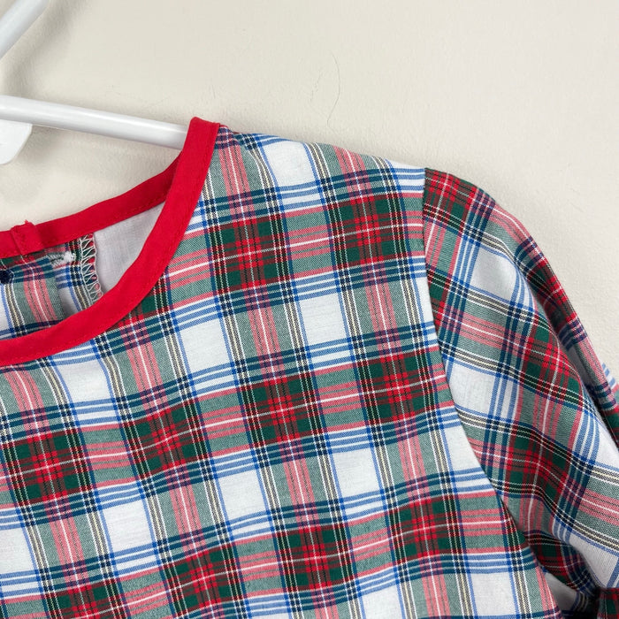 The Beaufort Bonnet Company Lindy's Lunch Dress Tartan with Richmond Red 7