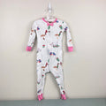 The Beaufort Bonnet Company Noelle's Night Night Mistletoe Musings with Hamptons Hot Pink 2T