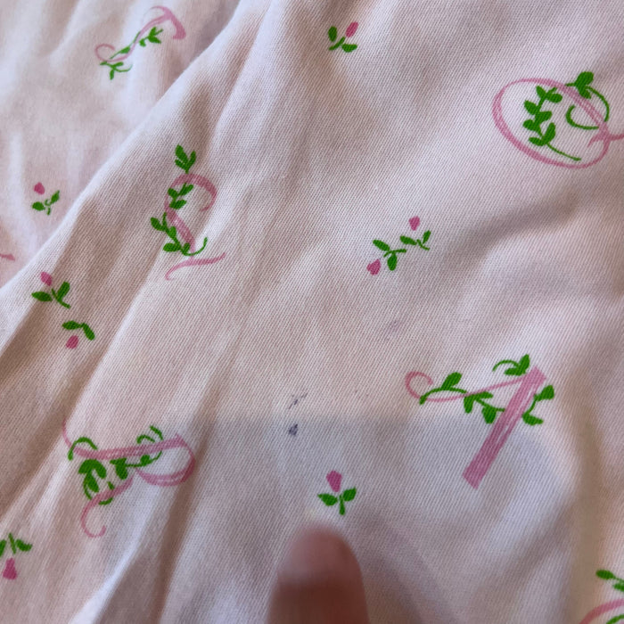 The Beaufort Bonnet Company Sara Jane's Sweet Dream Set Pink Alphabet Stripe 8