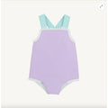 The Beaufort Bonnet Company Sisi Sunsuit Lauderdale Lavender with Dunmore Doo-Dad 2T NWT