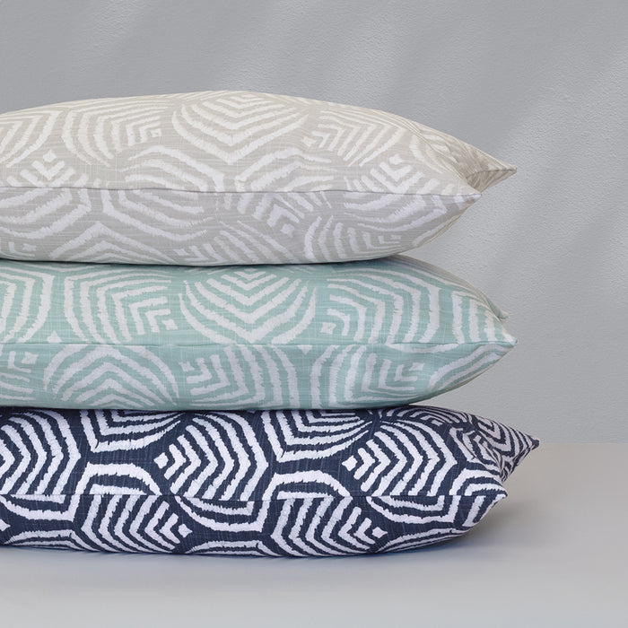 The Beige Modern Shells Throw Pillow