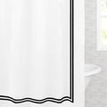 The Black Framed Shower Curtain