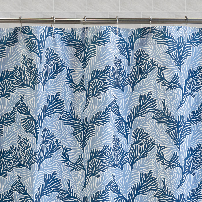 The Blue Marin Shower Curtain