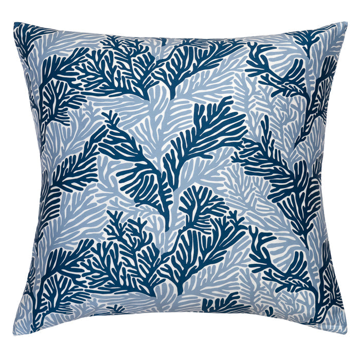 The Blue Marin Square Throw Pillow