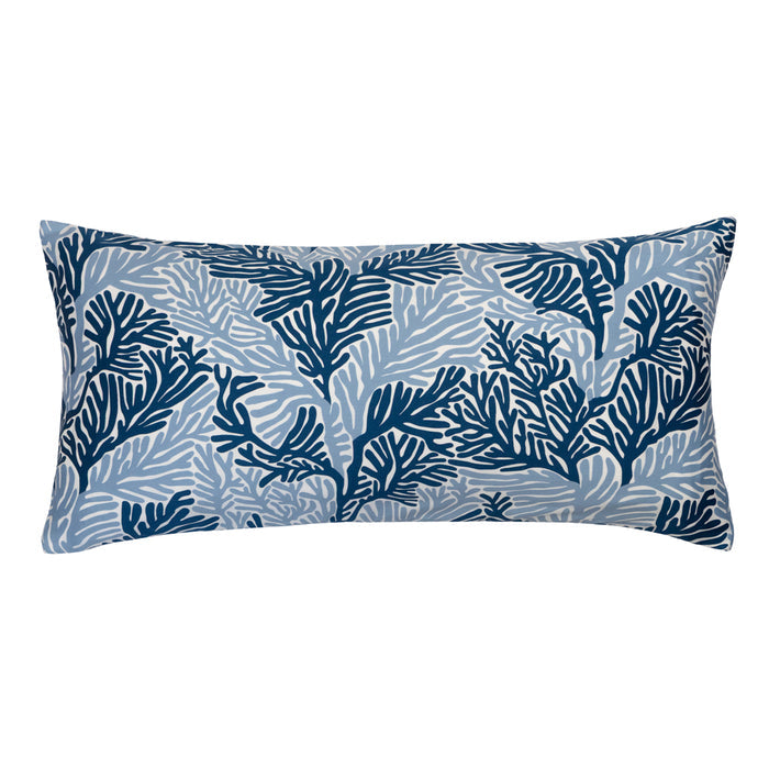 The Blue Marin Throw Pillow