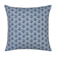 The Blue Marine Reef Square Throw Pillow