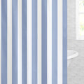 The Coastal Blue Sailor Striped Shower Curtain