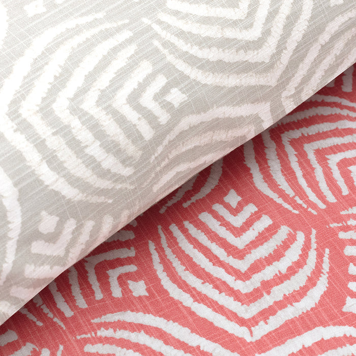 The Coral Modern Shells Throw Pillow