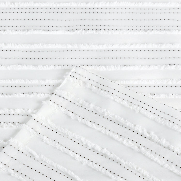 The Dotted Fringe Shower Curtain