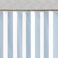 The French Blue Sailor Striped Shower Curtain