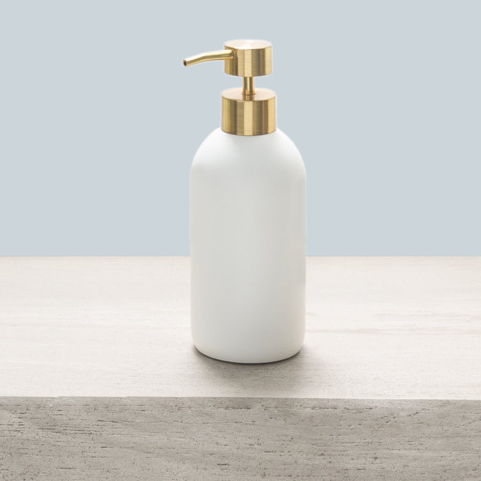 The Gold Luna Resin Bath Accessories