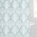 The Green Avalon Shower Curtain